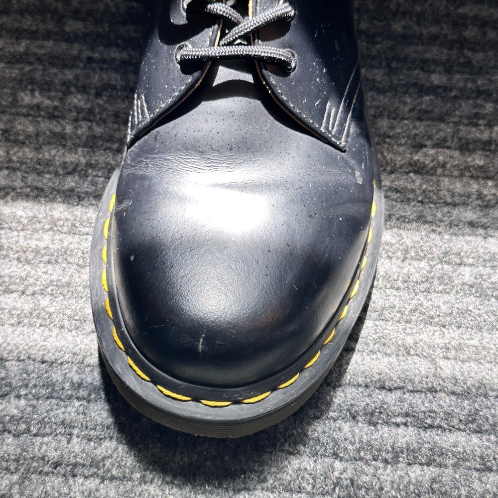 1461 Black Smooth Leather Oxfords- Women’s Size 8 - Picture 8 of 12